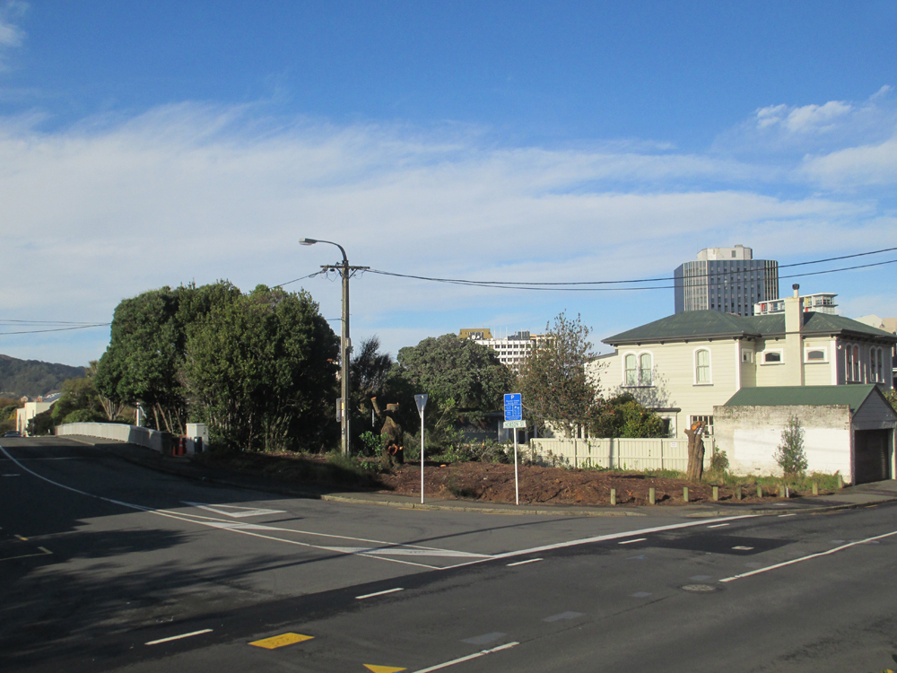 After initial site clearance