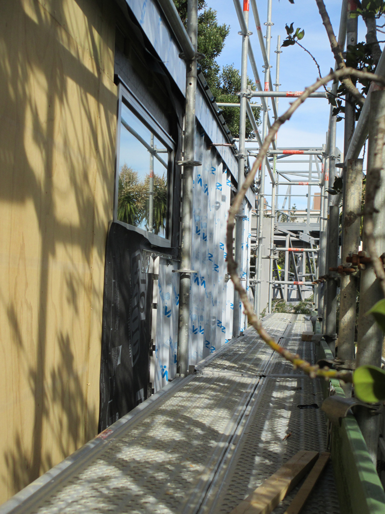 Zinc cladding (South)