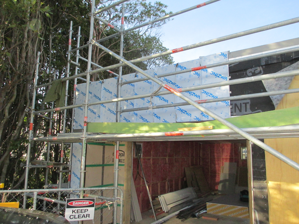 Zinc cladding (North)